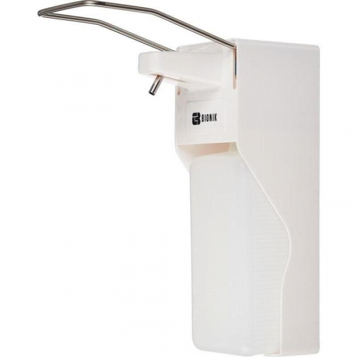 Дозатор для жидкого мыла и антисептика механический Bionik пластик 1 л