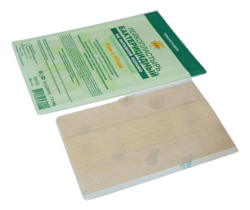 LEIKO, телесн. цв. неткан. лейкопластырь 6*10 см тел. цвета, в инд. уп.