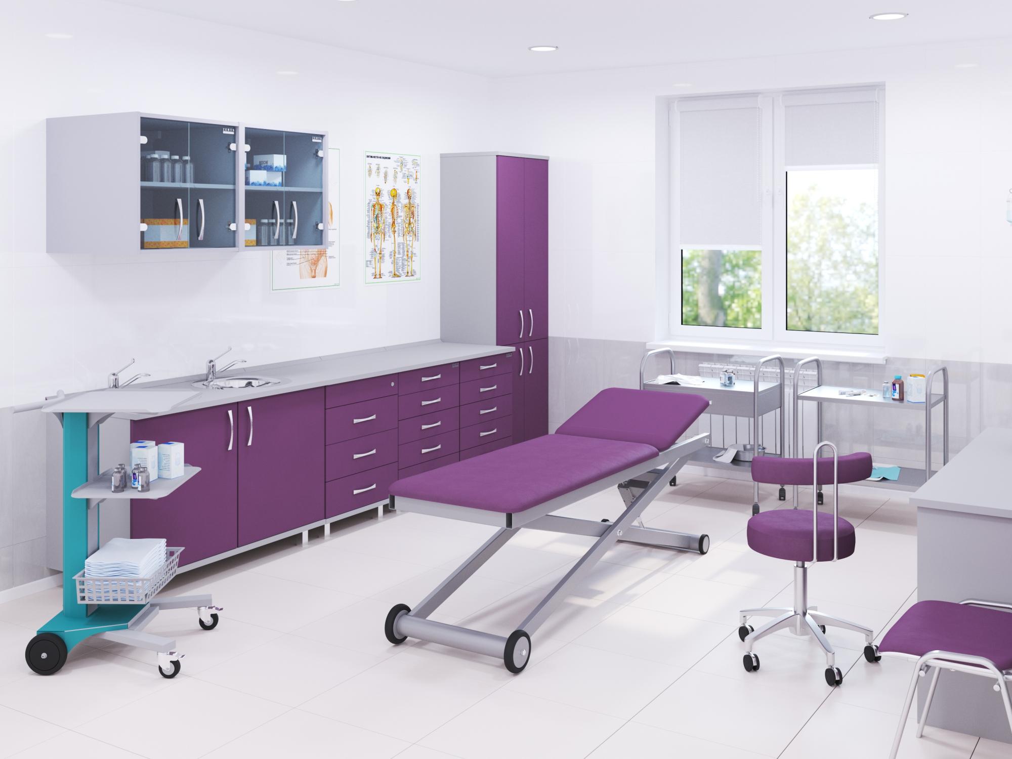 Комплексное оснащение медицинских кабинетов