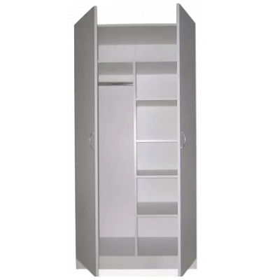 Шкаф для одежды ШК.37.00, Эконом, полка+штанга, 4 полки