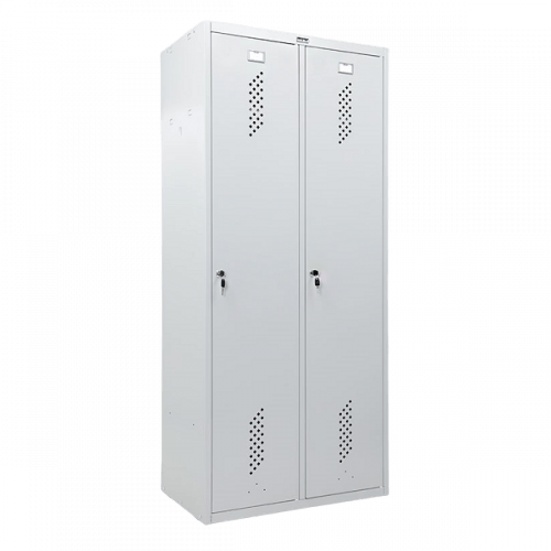 Шкаф для раздевалок Стандарт LS-21-80, полка+штанга