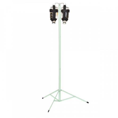 Штатив для вливаний ШР-Медплант, складной, с кронштейном-струбциной и чехлом